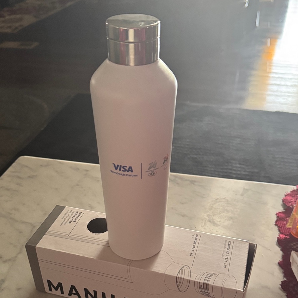 White Stainless Steel Travel Mugs